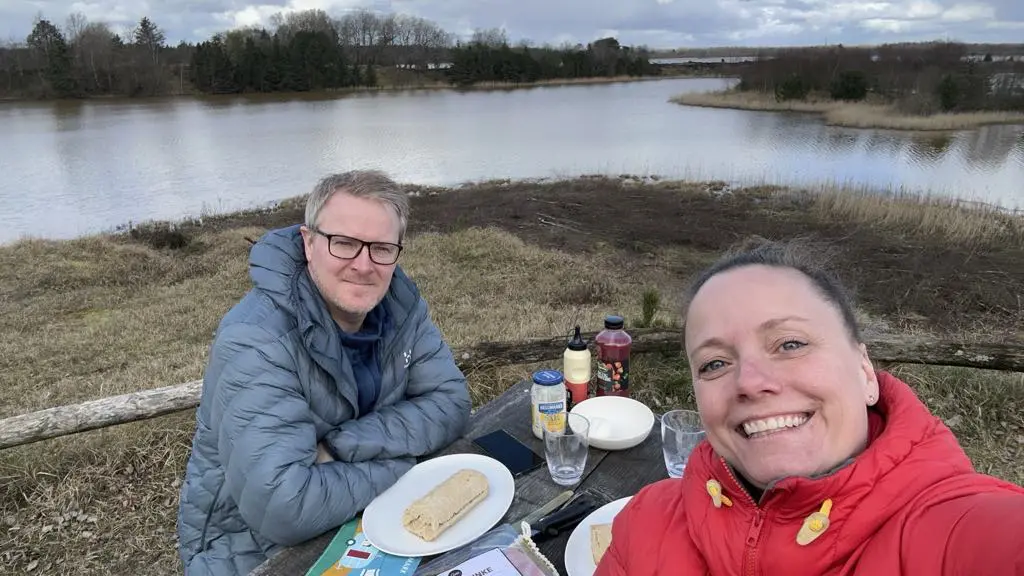 Frokost i naturen med Anja